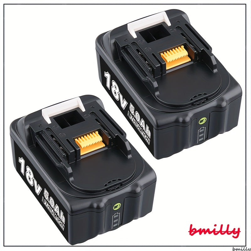 18V 5.0Ah Lithium-Ion Replacement Batteries for Makita