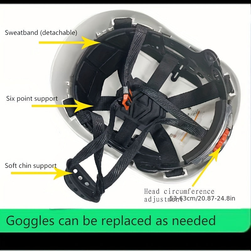 Safety Helmet with Clear Visor by Snagg A Safety Helmet