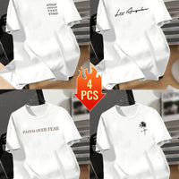 4pcs Men’s Outdoor Sports T-Shirts - SnaggIt