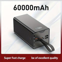 60000mAh Portable Mirror-shaped Portable Power Bank by Snagg A Power Bank