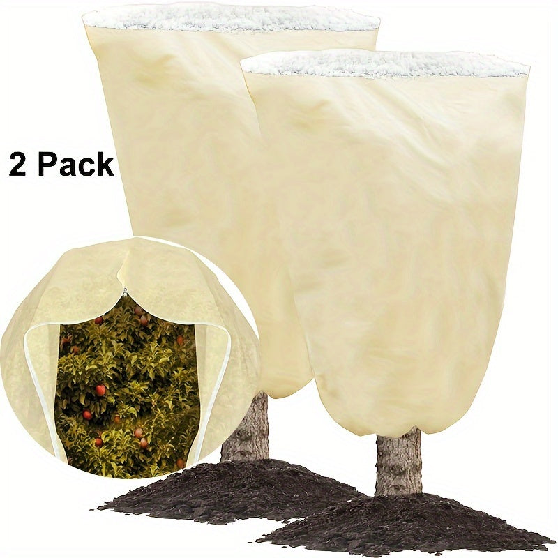 2pcs Large Plant Covers – Reusable Frost Protection by Snagg A Cover Bag