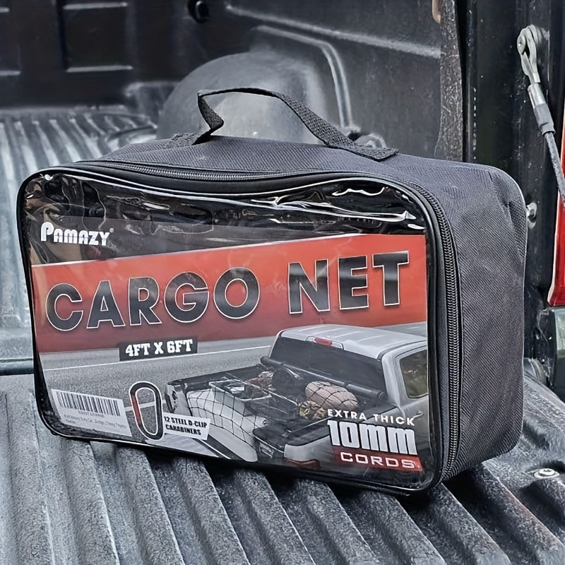 Bungee Cargo Net for Truck Bed & Roof Rack by Snagg A Car Rack