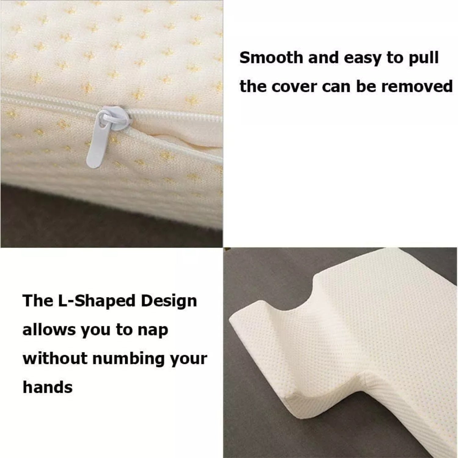 Couple’s Spinal Alignment Arch Pillow – Zero Pressure Design by Snagg A Pillow
