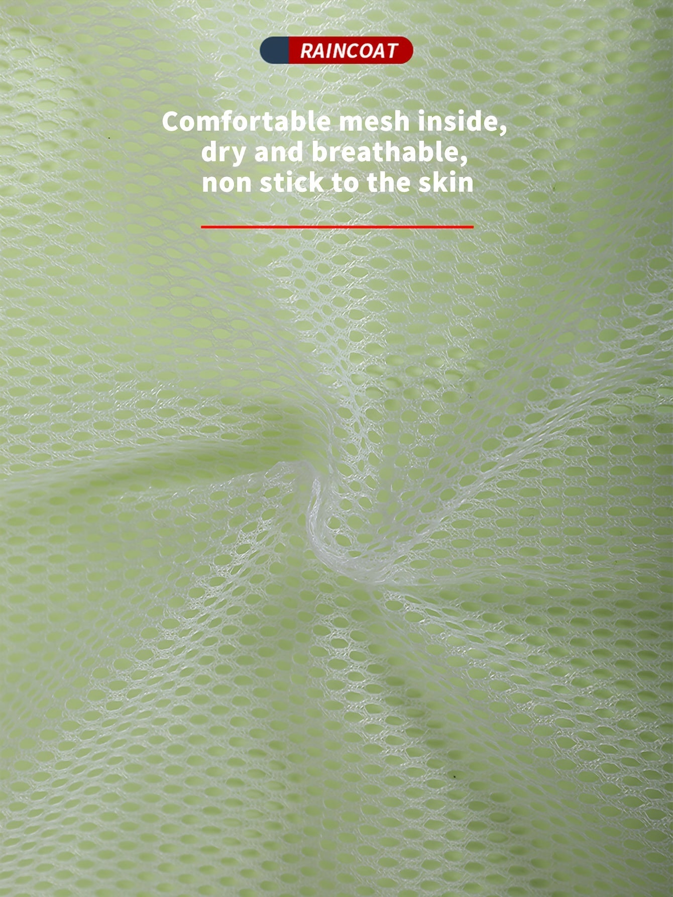 Men’s Double Layer Long Raincoat with Hood by Snagg A Raincoat