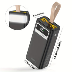 50000mAh Large Capacity Mobile Power Bank by Snagg A Power Bank