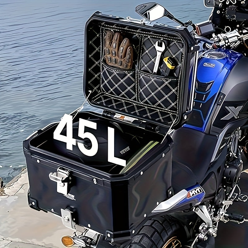 65L Motorcycle Top Case by Snagg A Storage Box