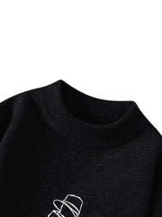 Men’s Graphic Knit Sweatshirt by Snagg A Jumper