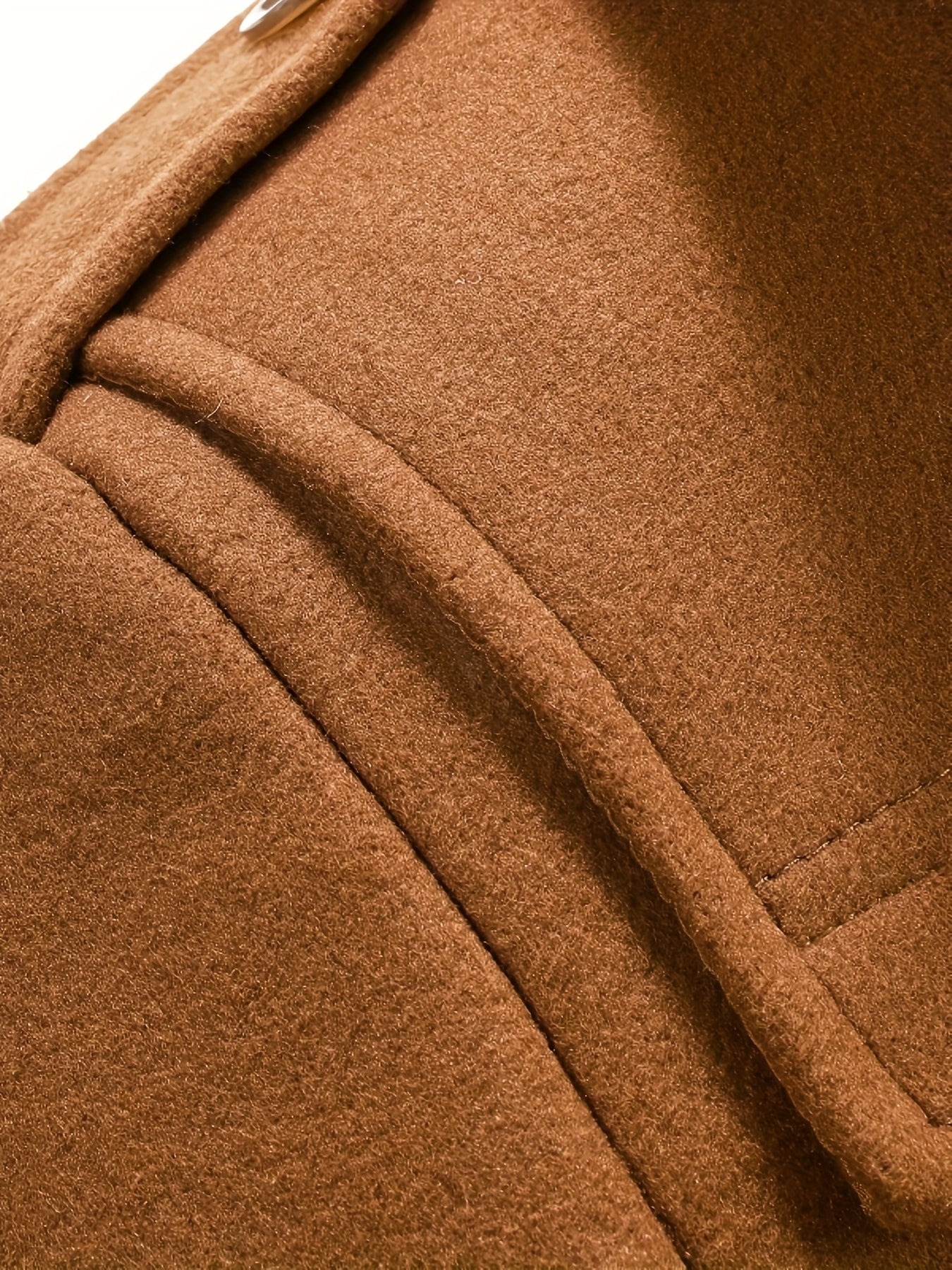 Men’s Autumn/Winter Double-Breasted Tweed Coat by Snagg A Coat