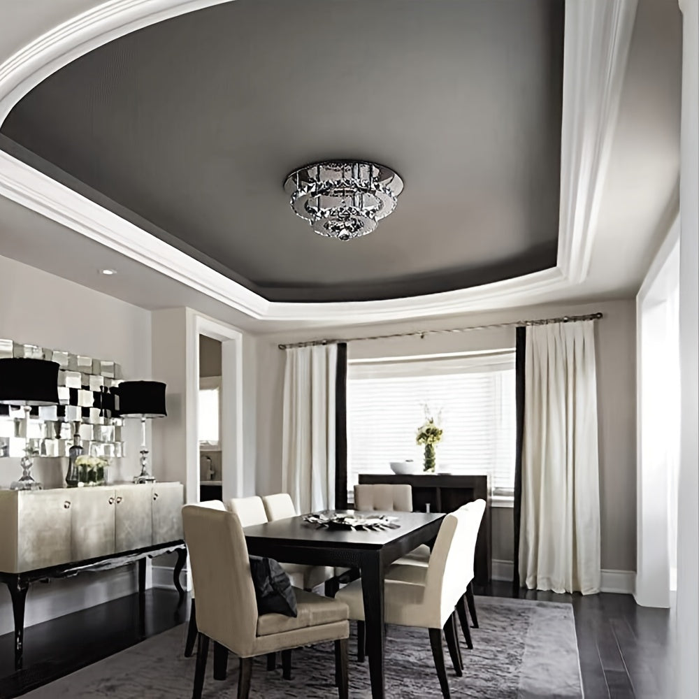 36W Modern Crystal LED Ceiling Light by Snagg A Ceiling Light