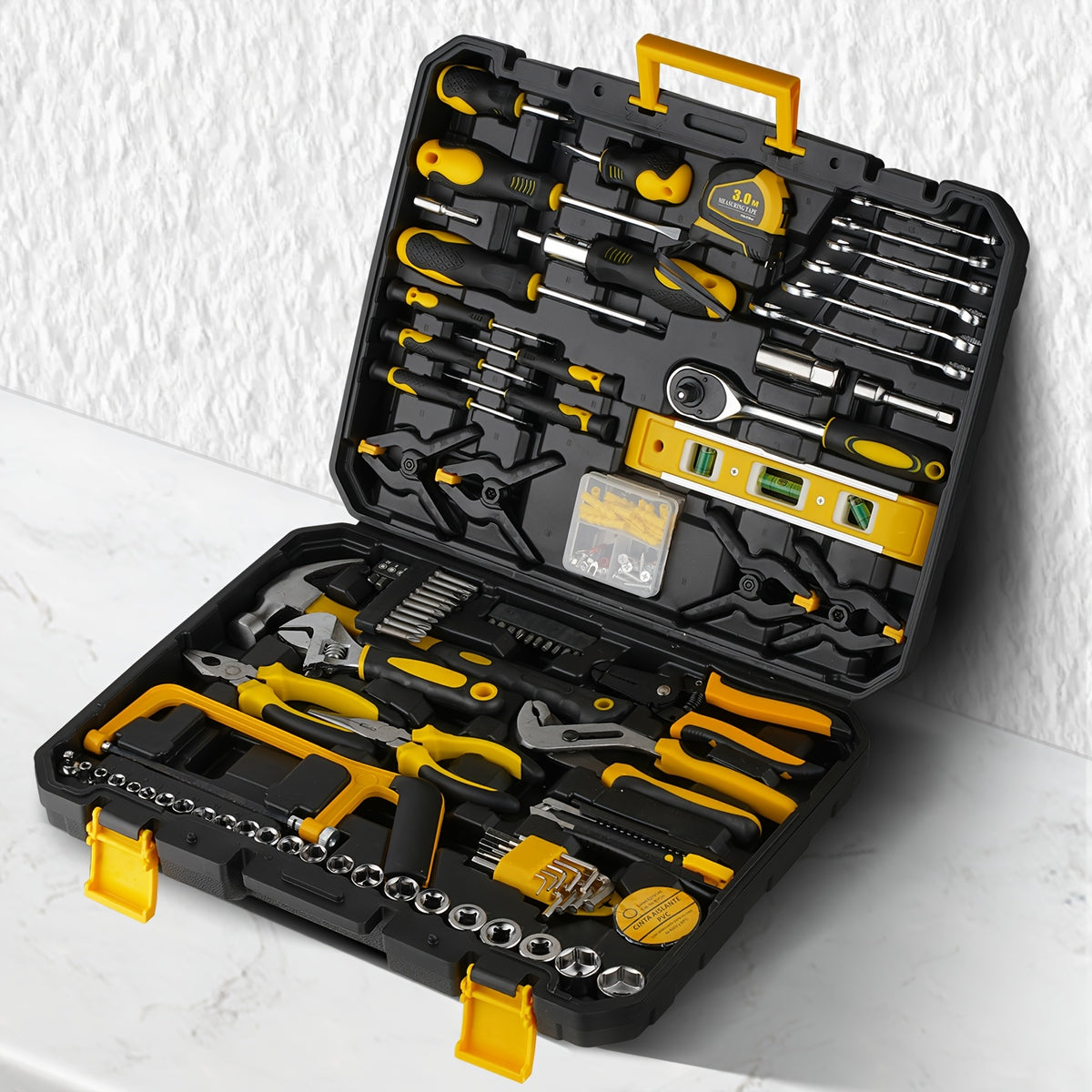 158pcs Premium Home & Auto Tool Kit Set