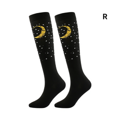 Stylish Compression Socks Elastic Support for Varicose Veins & Swelling Relief