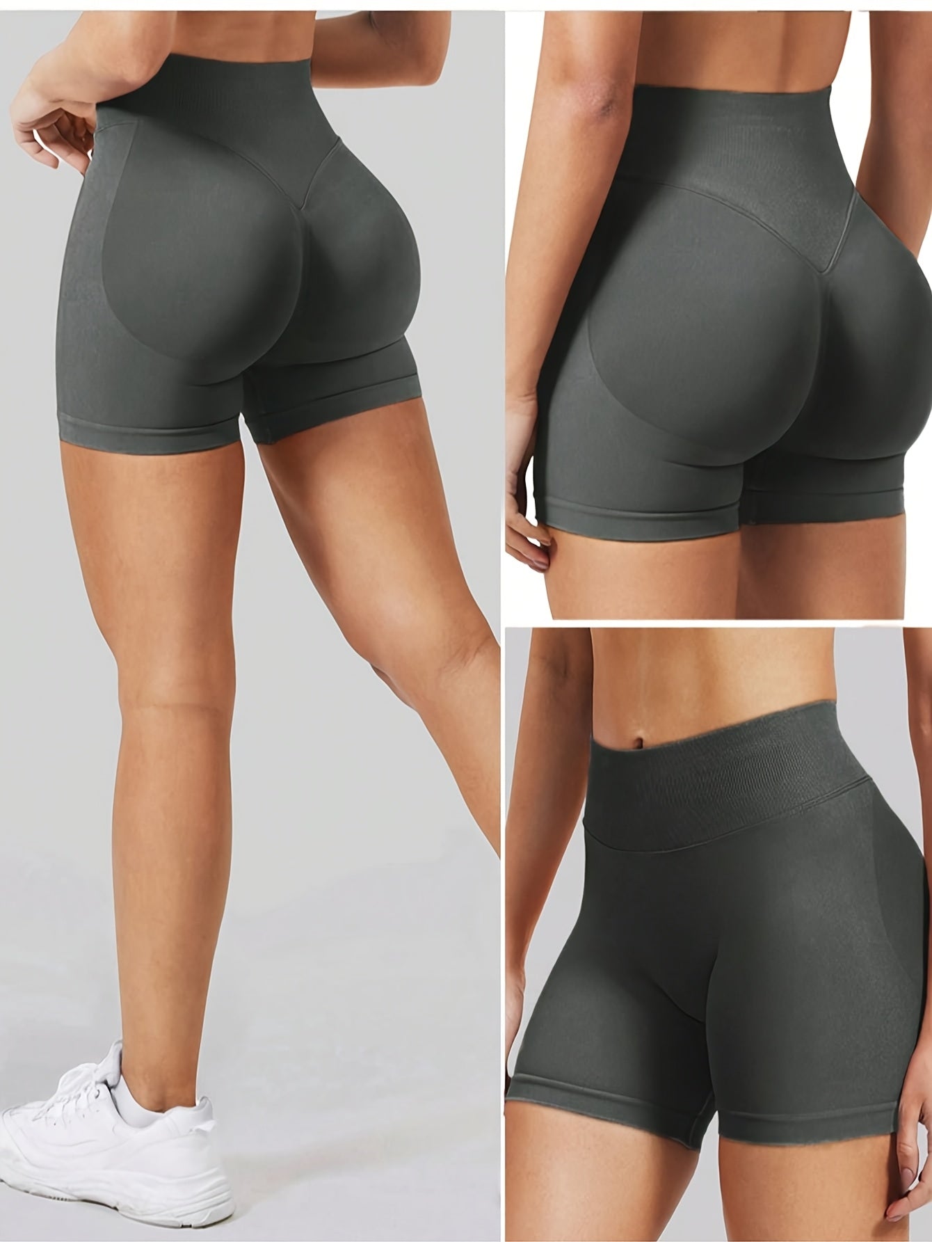 Women’s 6-Piece High-Waist Sport Shorts by Snagg A Short