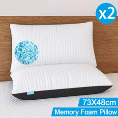 chess Premium Bamboo Shredded Cool Gel Bed Pillow by Snagg A Pillow