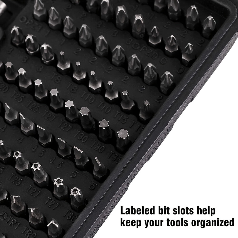 208pcs Ultimate Screwdriver Bit Set