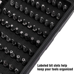 208pcs Ultimate Screwdriver Bit Set - SnaggIt