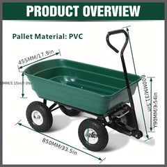 50L/70L Heavy Duty Garden Dump Cart by Snagg A Trolley