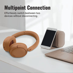 Wireless ANC Headphones | Over-Ear Bluetooth Headset (45H Playtime, Fast Charging) by Snagg A Headphone