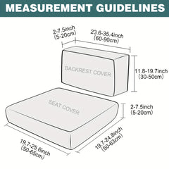 Outdoor Sofa Cushion Cover Set by Snagg A Cushion Cover