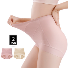 High Waist Tummy Control Briefs | 2-Pack Body Shaper Shapewear All-Day Comfort