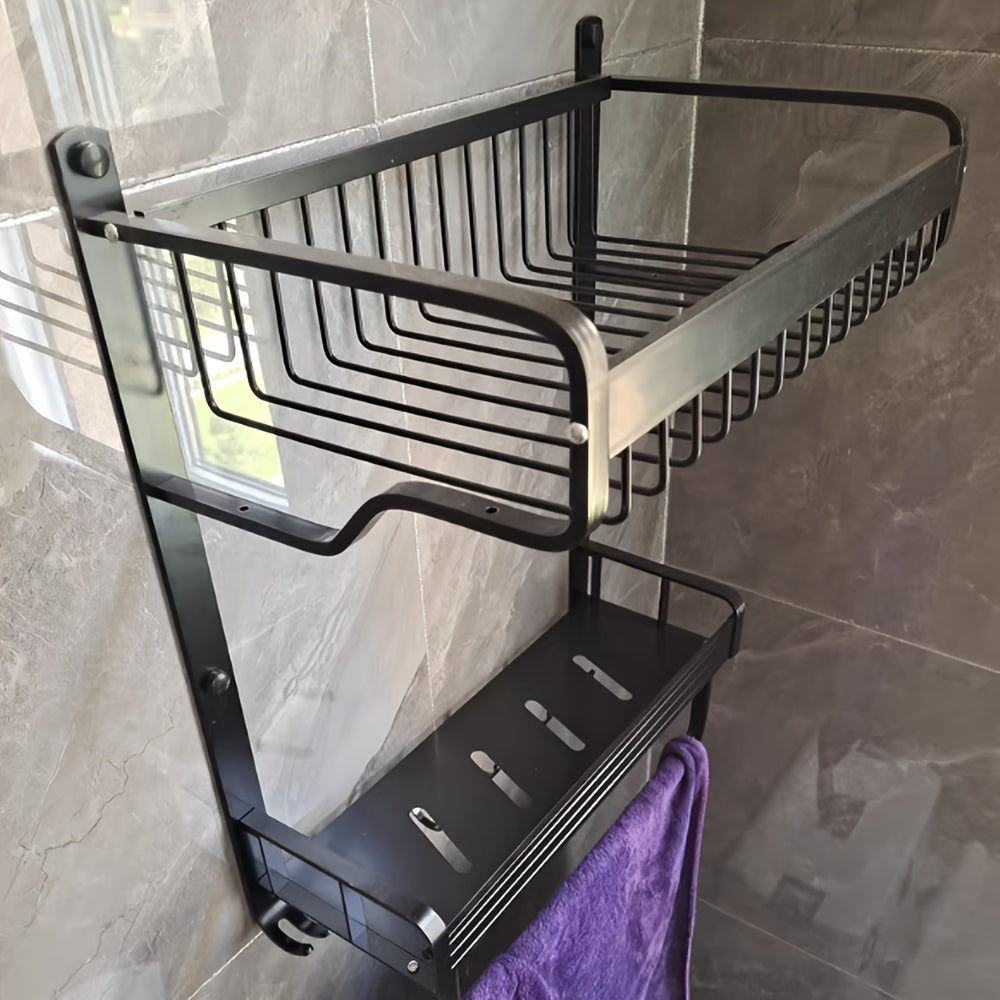Modern Wall-Mounted Towel Rack by Snagg A Rack