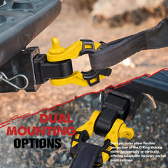 2" Recovery Hitch Receiver with 4.75T by Snagg A Bow Shackle