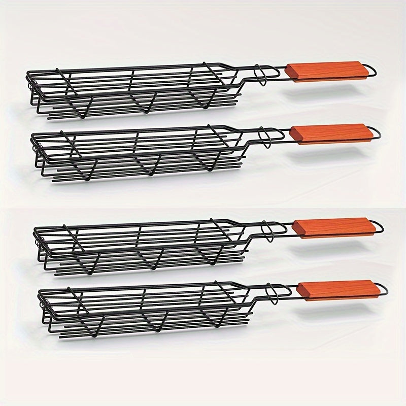 4PC Non-Stick Grill Baskets by Snagg A Grill Basket