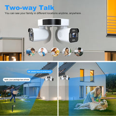 3MP Outdoor WiFi Security Camera with Motion Detection by Snagg An Outdoor Camera