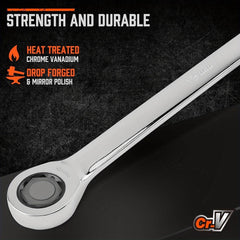 9-Piece Extra Long Ratchet Spanner Set - SnaggIt