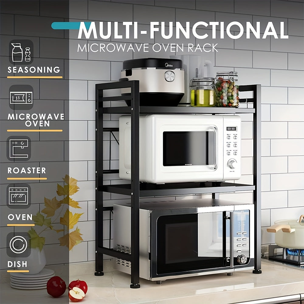 3 Tier Adjustable Metal Kitchen Rack by Snagg A Rack