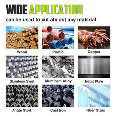 50 Pack 5’’ Metal Cutting Wheels - × 3/64’’ 7/8’’ Abrasive Discs for Fast Precise Cuts - 50pcs - Power Tools Gadget