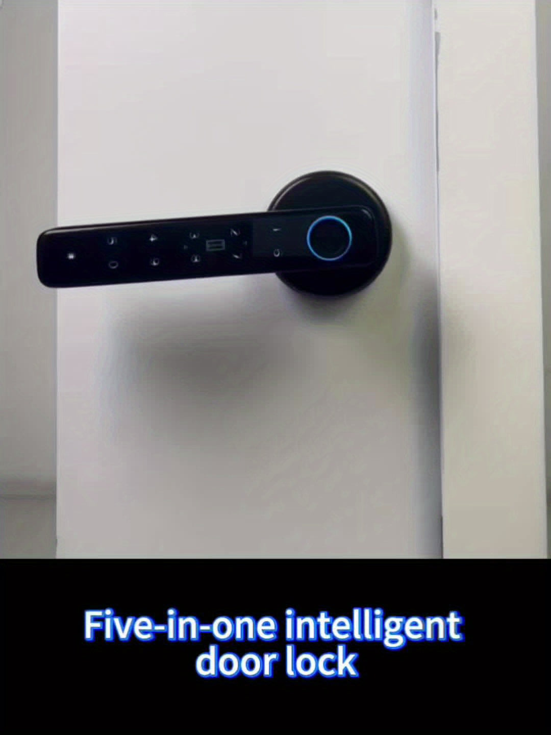5 in 1 Smart Fingerprint Door Lock by Snagg A Smart Door Lock