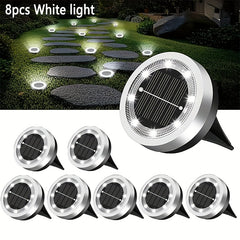 16pcs Solar Ground Lights by Snagg An Outdoor Light