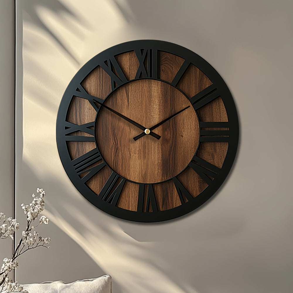 Vintage Wooden Wall Clock by Snagg A Clock