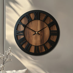 Vintage Wooden Wall Clock by Snagg A Clock