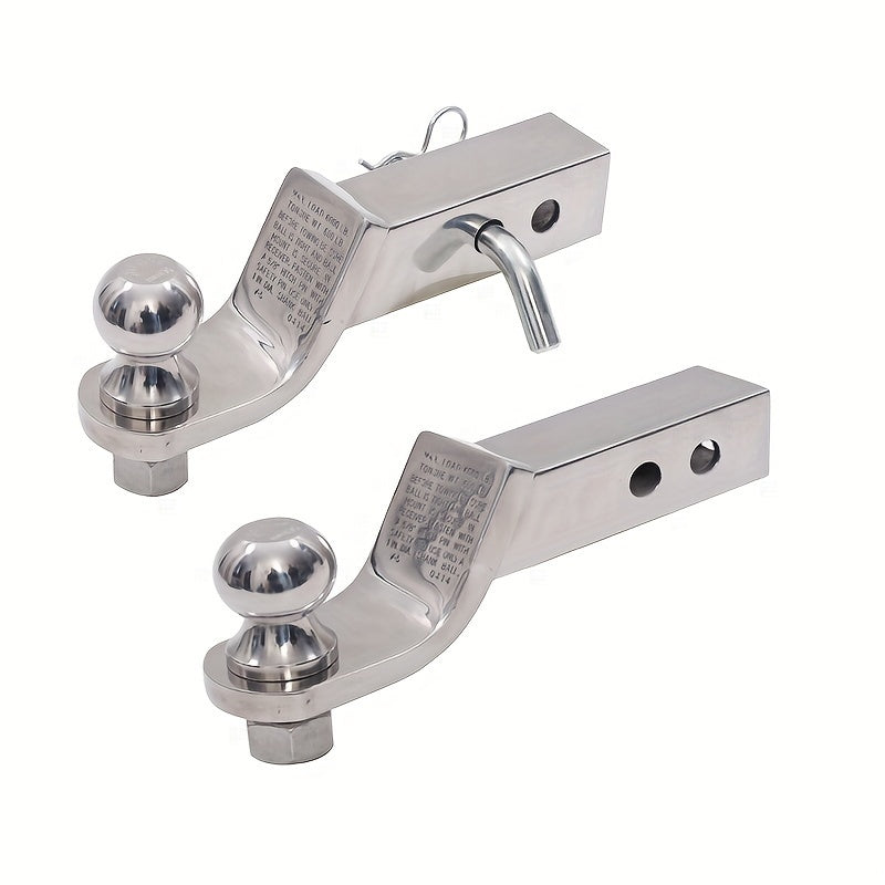 2 Inch Trailer Hitch Ball Mount by Snagg A Towing Ball