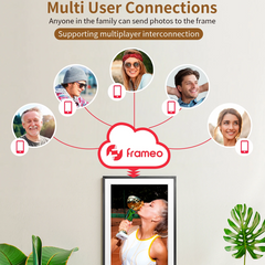 15.6" Wi-Fi Smart Digital Picture Frame