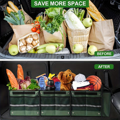 Car Trunk Organizer Large Capacity Foldable Storage Bag by Snagg A Storage Box