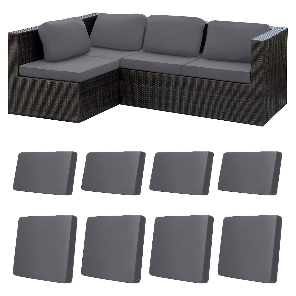 Outdoor Cushion Cover Set by Snagg A Cushion Cover