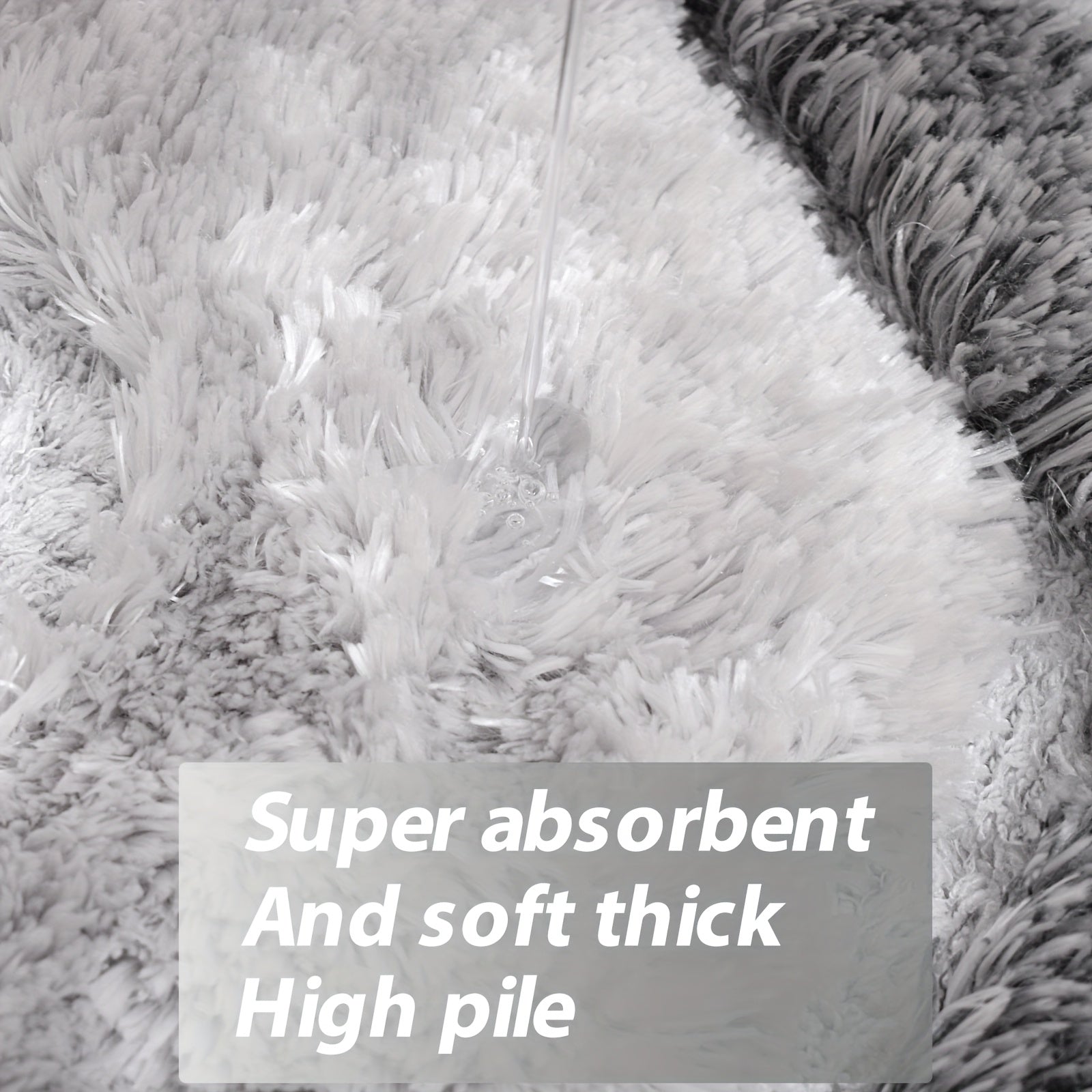 2 Pcs Luxury Bathroom Rug Set by Snagg A Rug