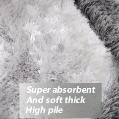 2 Pcs Luxury Bathroom Rug Set by Snagg A Rug