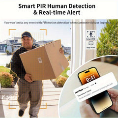 1080P Wireless Doorbell Camera HD Video with Two Way Audio, Motion Detection by Snagg A Doorbell Camera