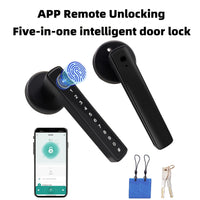 5 in 1 Smart Fingerprint Door Lock by Snagg A Smart Door Lock