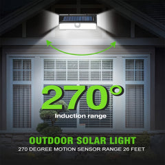 4pcs Outdoor Motion Sensor LED Solar Wall Lights by Snagg An Outdoor Light