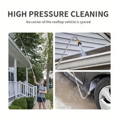 10 Pcs High Pressure Car Wash Extension Gun Set – 4000PSI Power Cleaning Kit