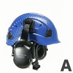 Carbon Fiber Pattern Safety Helmet by Snagg A Safety Helmet