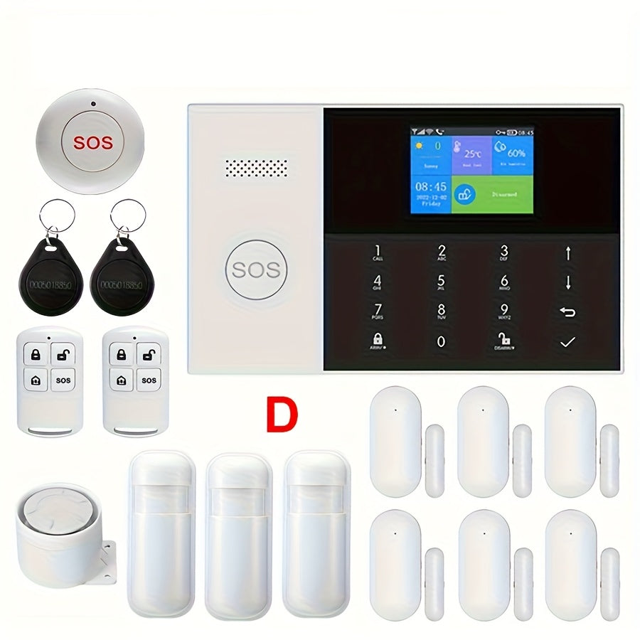 4G WiFi Smart Home Alarm System by Snagg A Sensor Alarm
