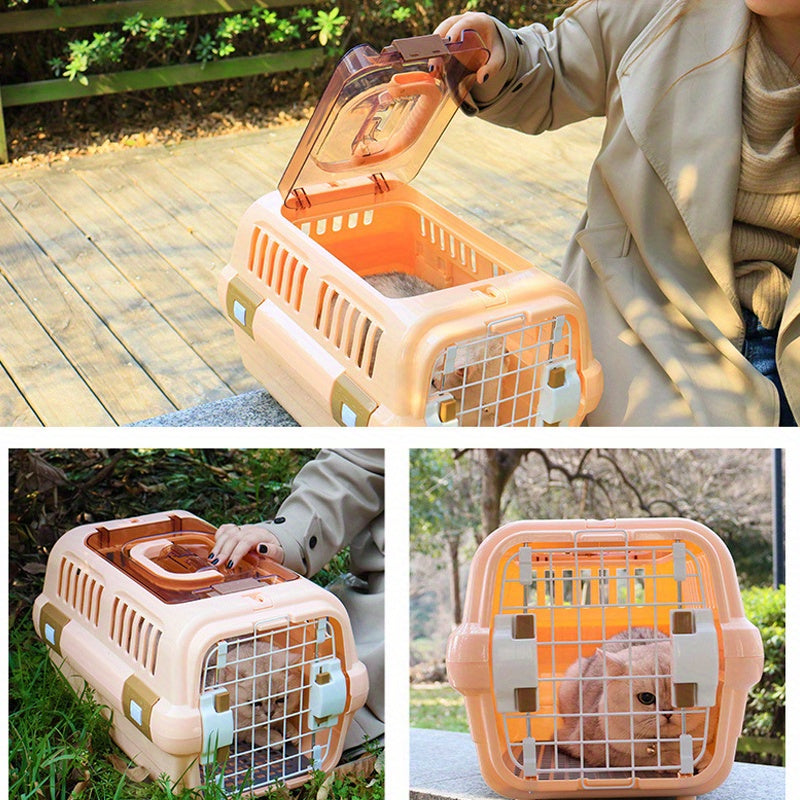 Pet Portable Hard-Shell Travel Carrier by Snagg A Pet Air Carrier