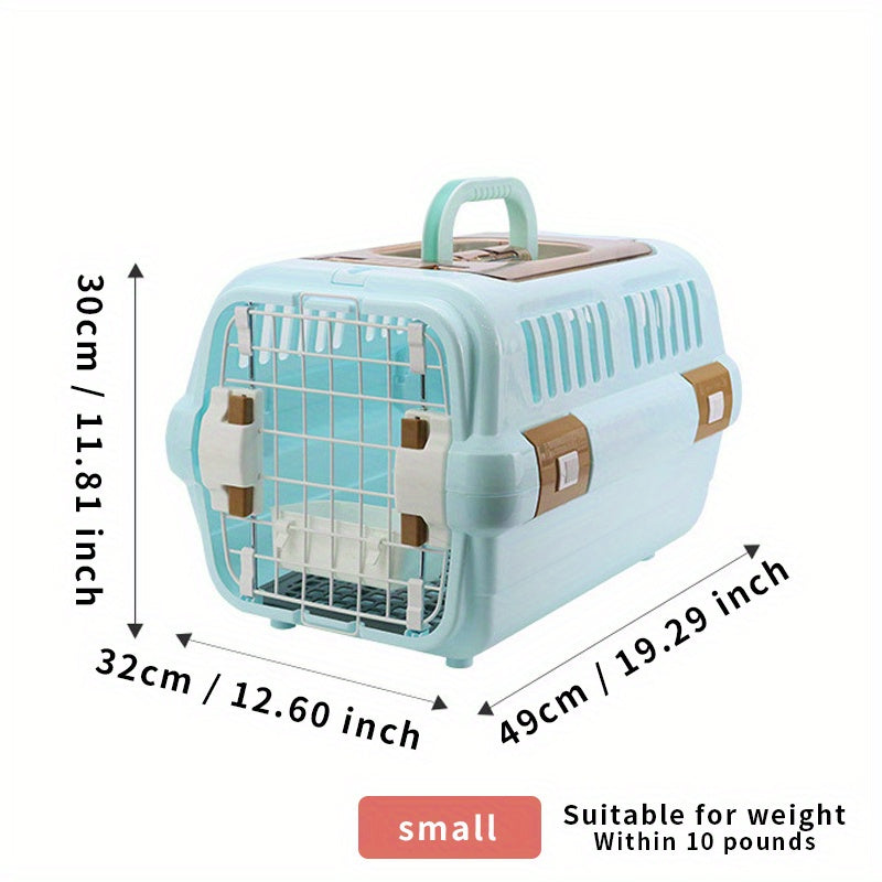 Pet Portable Hard-Shell Travel Carrier by Snagg A Pet Air Carrier