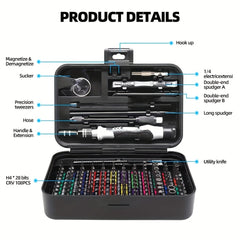 132-in-1 Precision Magnetic Screwdriver Set