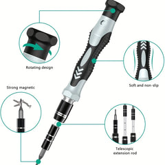 132-in-1 Precision Magnetic Screwdriver Set
